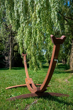 Preview: VIVERE Hängemattengestell Kiefernholz 305cm